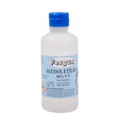 álcool etílico 96% 250ml fergus