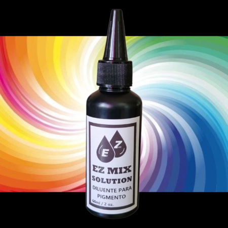 ez mix diluente tattoo solution para tinta pigmento de tatuagem diluição