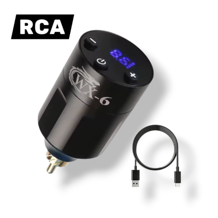 bateria para máquinas de tatuagem estilo caneta RCA