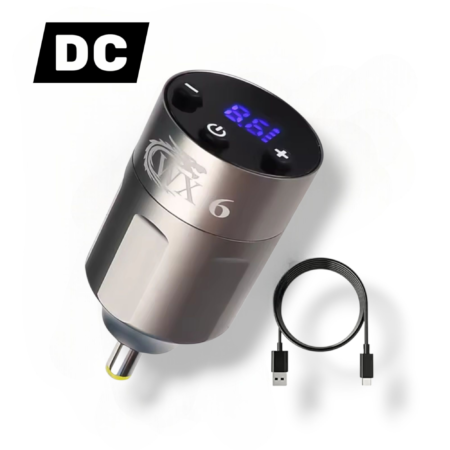 bateria canetas tatuagem dc