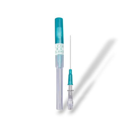 catéter cânula agulha body piercing verde 18g 1.35mm