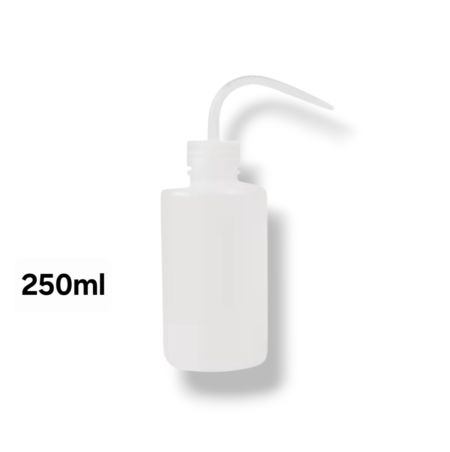 esguicho borrifador 250ml plastico tattoo transparente fosco