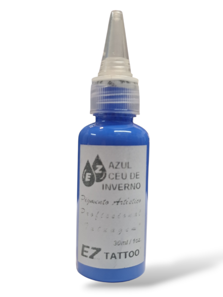 ink tinta tattoo tatuagem pigmento azul ceu