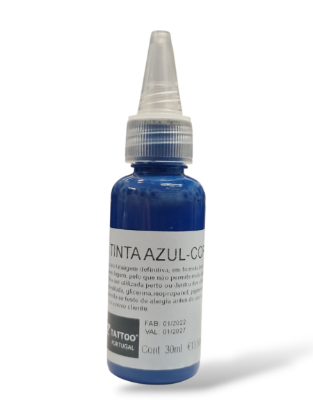tinta tatuagem azul pigmento tattoo ink blue