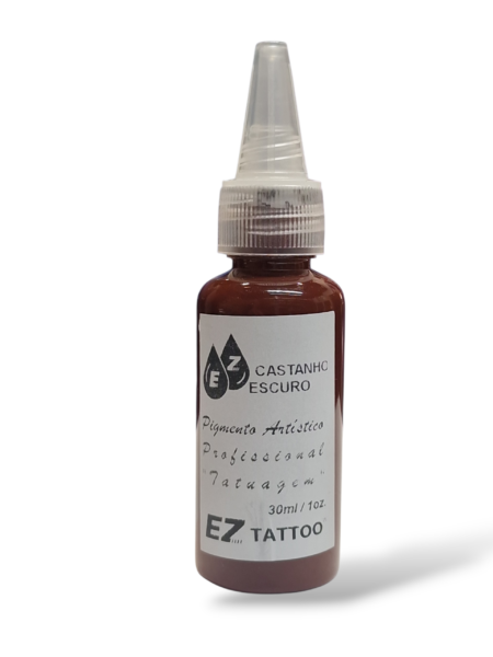 tinta tatuagem tattoo ink pigmento castanho marrom brown
