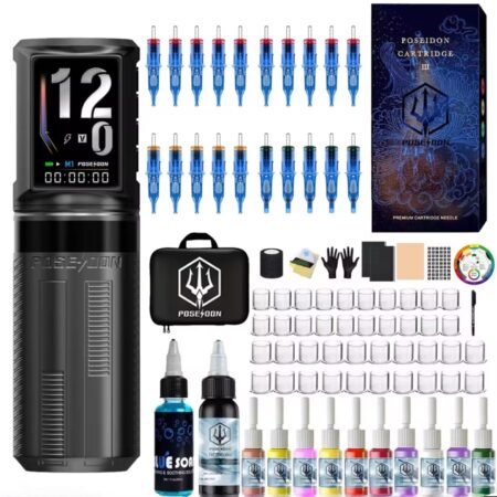 kit tattoo tatuagem completo aprendizagem prática